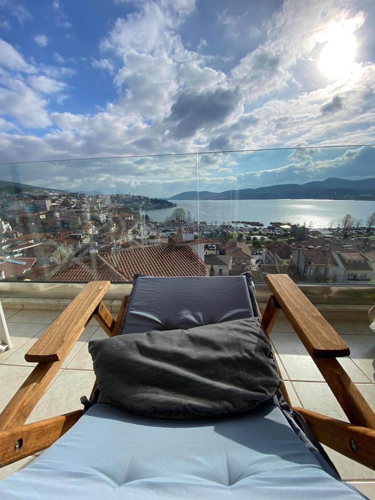 Calm Lake Balcony Kastoria Exterior photo